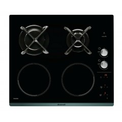 Brandt BPI6414BM Εστία Υγραερίου & Ρεύματος Αυτόνομη με Λειτουργία Κλειδώματος 58x51εκ.